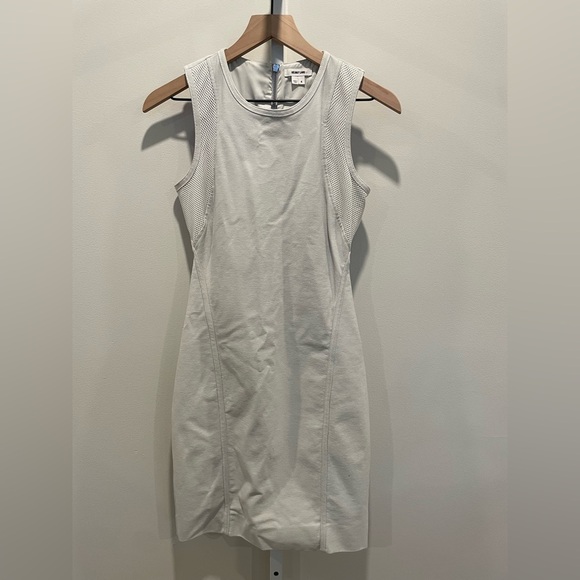 Helmut Lang Prism Compress Twill Sleeveless Dress Size 4 - Picture 1 of 11